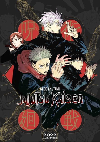 CALENDRIER JUJUTSU KAISEN 2022