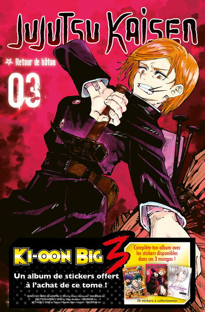 JUJUTSU KAISEN T03 - OP BIG THREE - VOL03