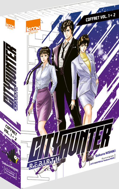 CITY HUNTER REBIRTH COFFRET VOL. 1 & 2