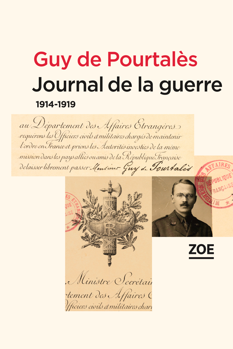 JOURNAL DE LA GUERRE - 1914-1919