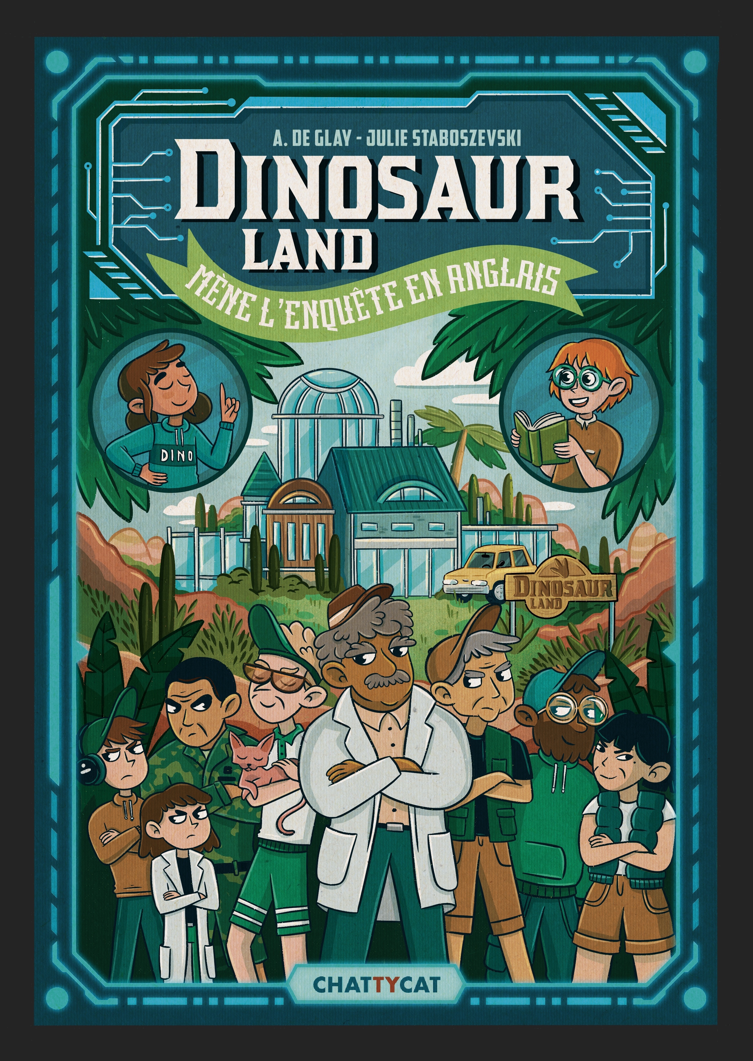 MENE L´ ENQUETE EN ANGLAIS : DINOSAUR LAND