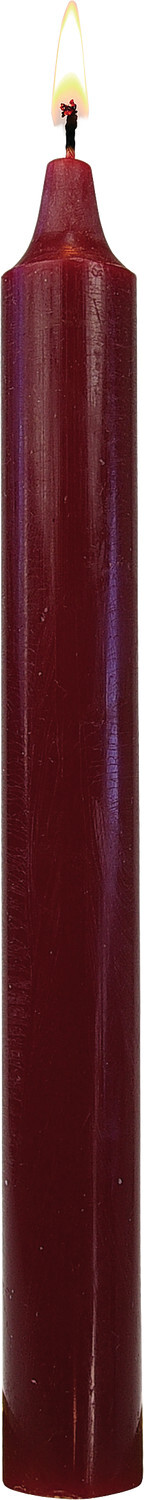 PACK DE 12 BOUGIES - BORDEAUX