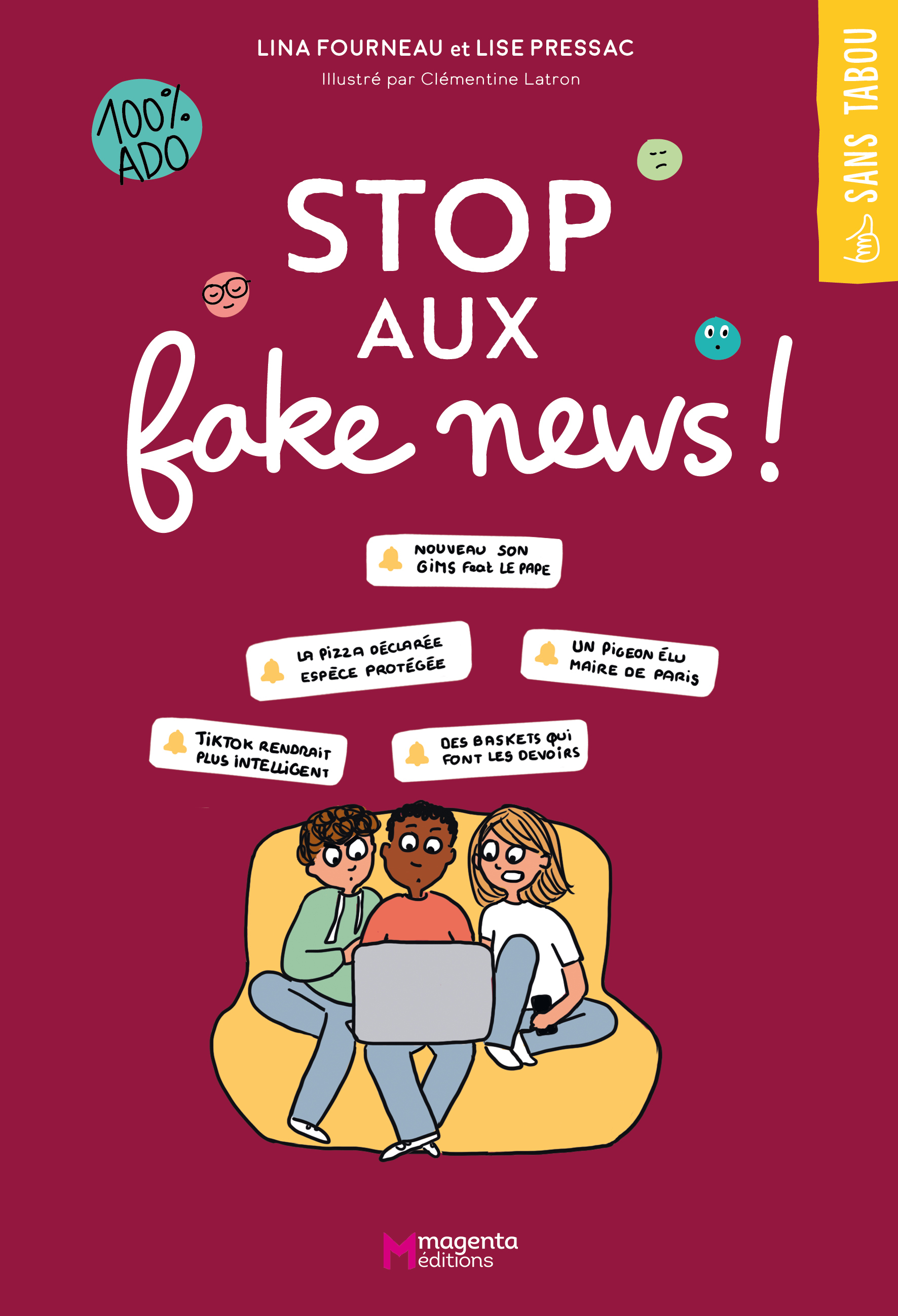 STOP AUX FAKE NEWS - ILLUSTRATIONS, COULEUR
