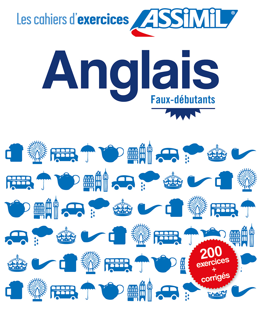 CAHIER EXERCICES ANGLAIS FAUX DEBUTANTS