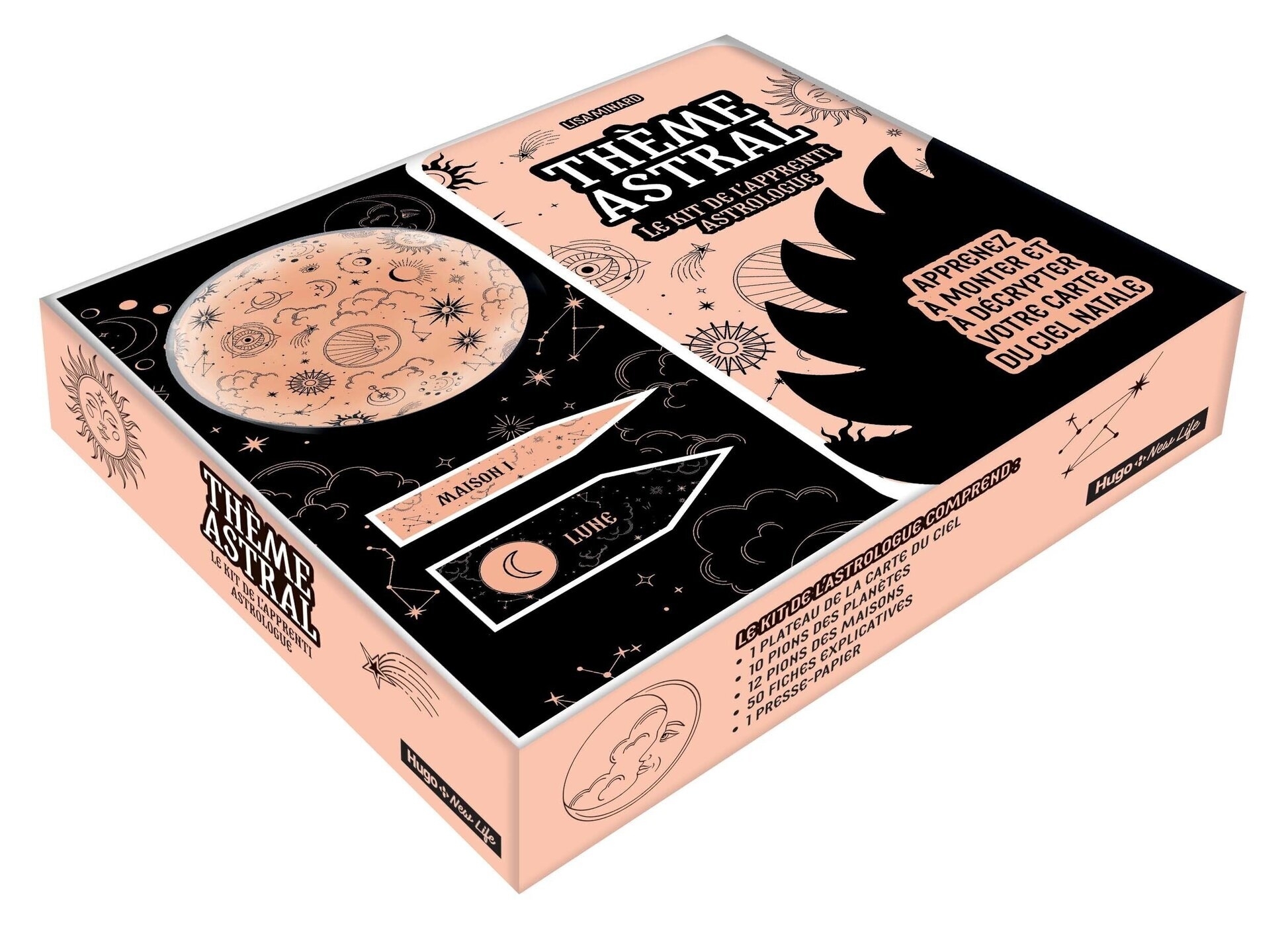 COFFRET THEME ASTRAL - LE KIT DE L´APPRENTI ASTROLOGUE
