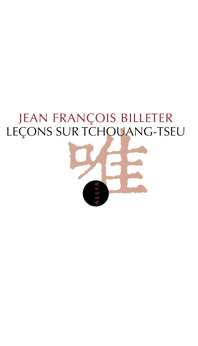 LECONS SUR TCHOUANG-TSEU