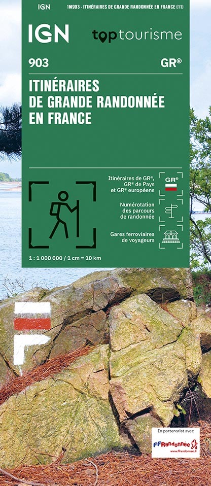 1M903 ITINERAIRES DE GRANDE RANDONNEE EN FRANCE