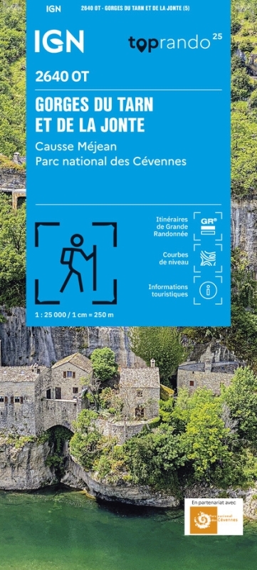 2640OT - GORGES DU TARN ET DE LA JONTE - CAUSSE MEJAN PARC NATIONAL DES CEVENNES