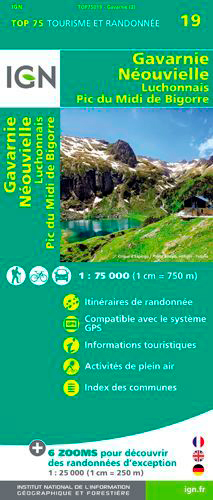 GAVARNIE - NEOUVIELLE - LUCHONNAIS - PIC DU MIDI DE BIGORRE TOP75019
