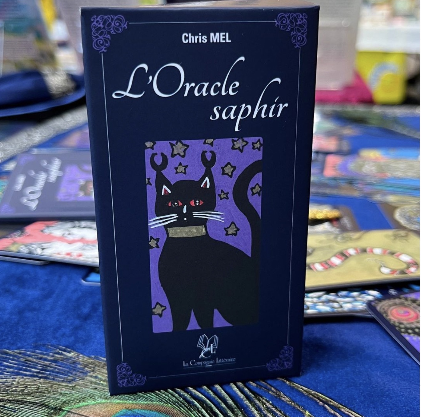 ORACLE SAPHIR - ORACLE DIVINATOIRE (ETUI, LIVRET ILLUSTRE ET 52 CARTES)