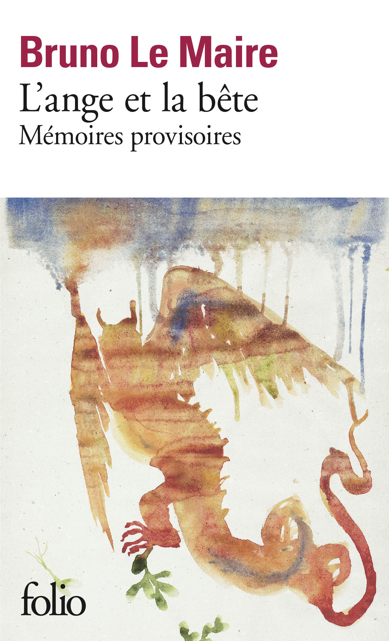 L´ANGE ET LA BETE - MEMOIRES PROVISOIRES