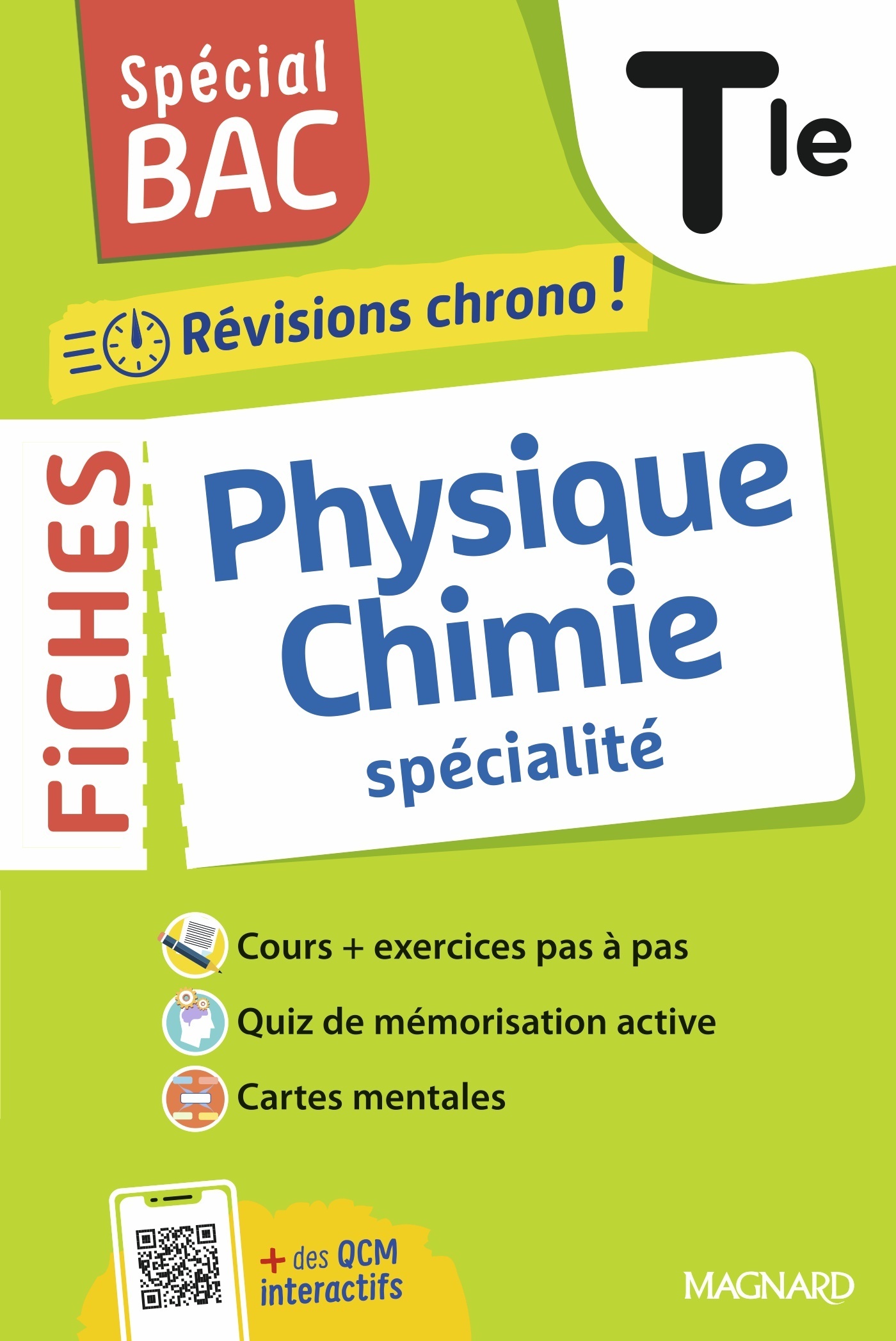 SPECIAL BAC 2026 - FICHES PHYSIQUE-CHIMIE TLE - TOUT LE PROGRAMME EN 60 FICHES, COURS ULTRA-VISUELS,