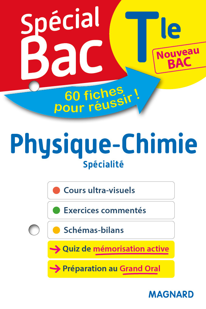 SPECIAL BAC FICHES PHYSIQUE CHIMIE TLE BAC 2021