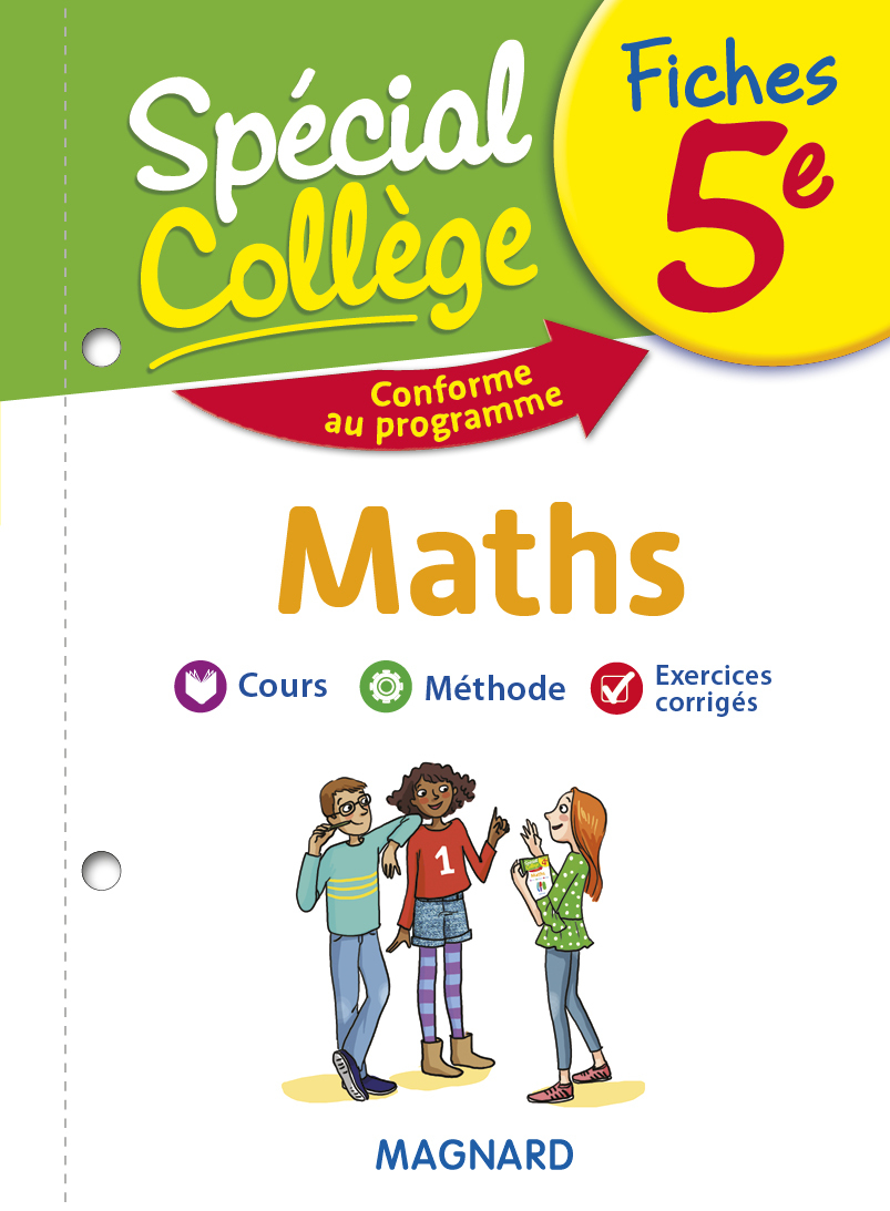 SPECIAL COLLEGE FICHES MATHS 5E ED. 2019