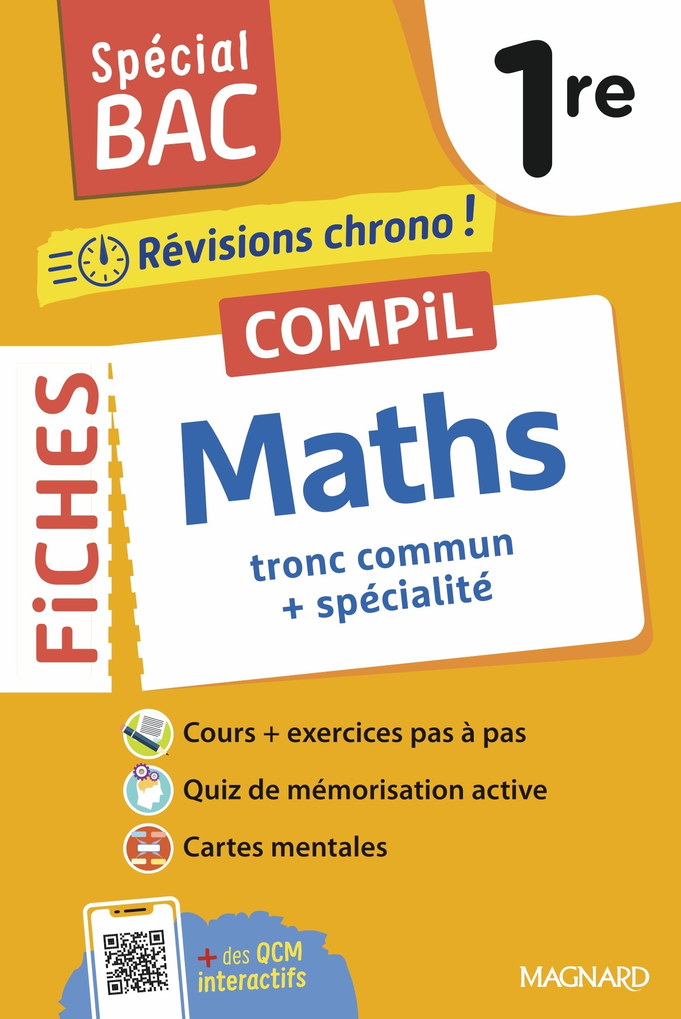 SPECIAL BAC 2026 - COMPIL DE FICHES MATHS TRONC COMMUN + SPECIALITE 1RE - TOUT LE PROGRAMME DE MATHS