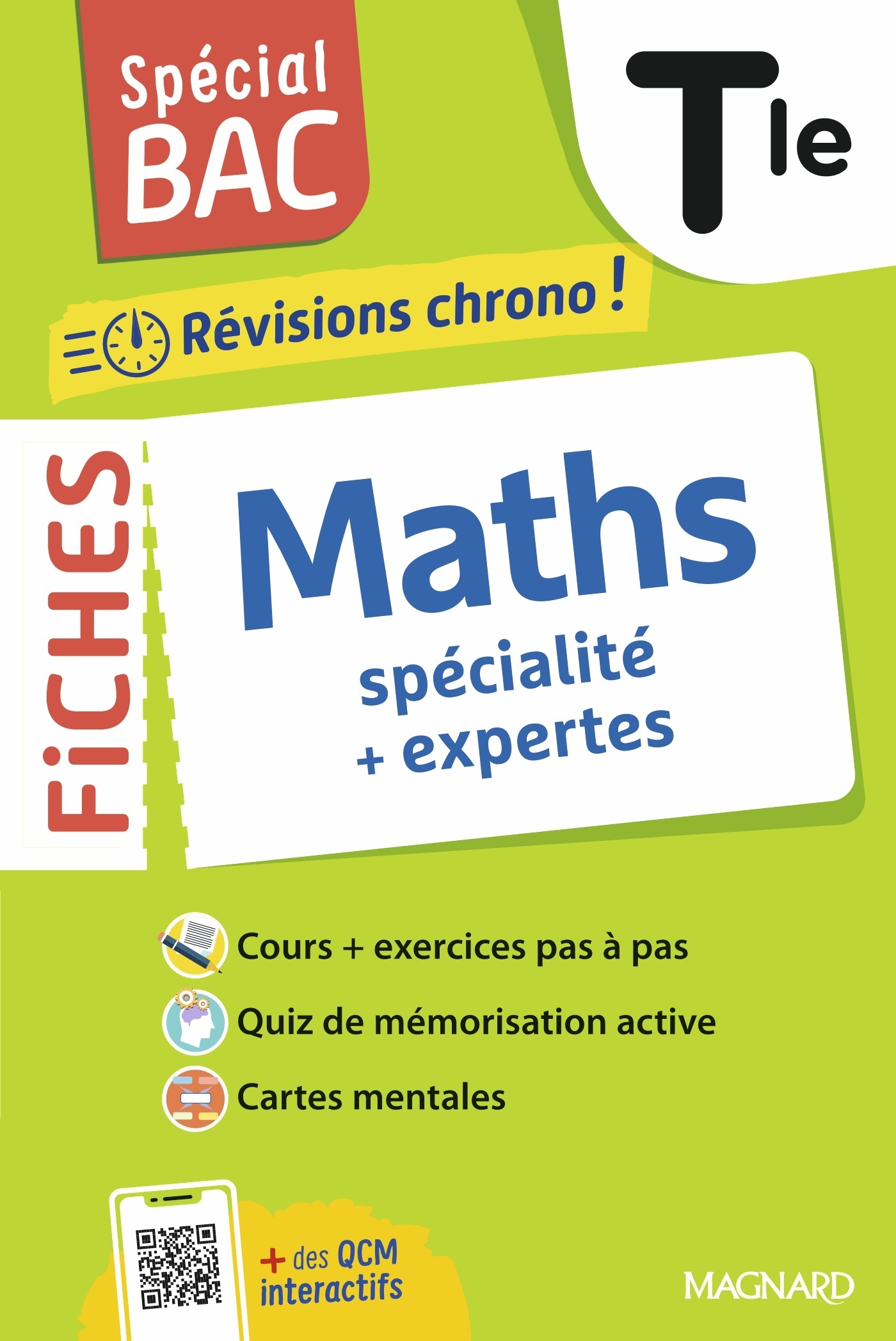 SPECIAL BAC 2026 - FICHES MATHS SPECIALITE + EXPERTES TLE - TOUT LE PROGRAMME EN 61 FICHES, MEMOS, S