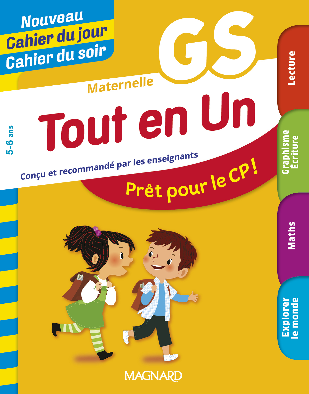 TOUT EN UN MATERNELLE GS 2020 - NOUVEAU CAHIER DU JOUR CAHIER DU SOIR