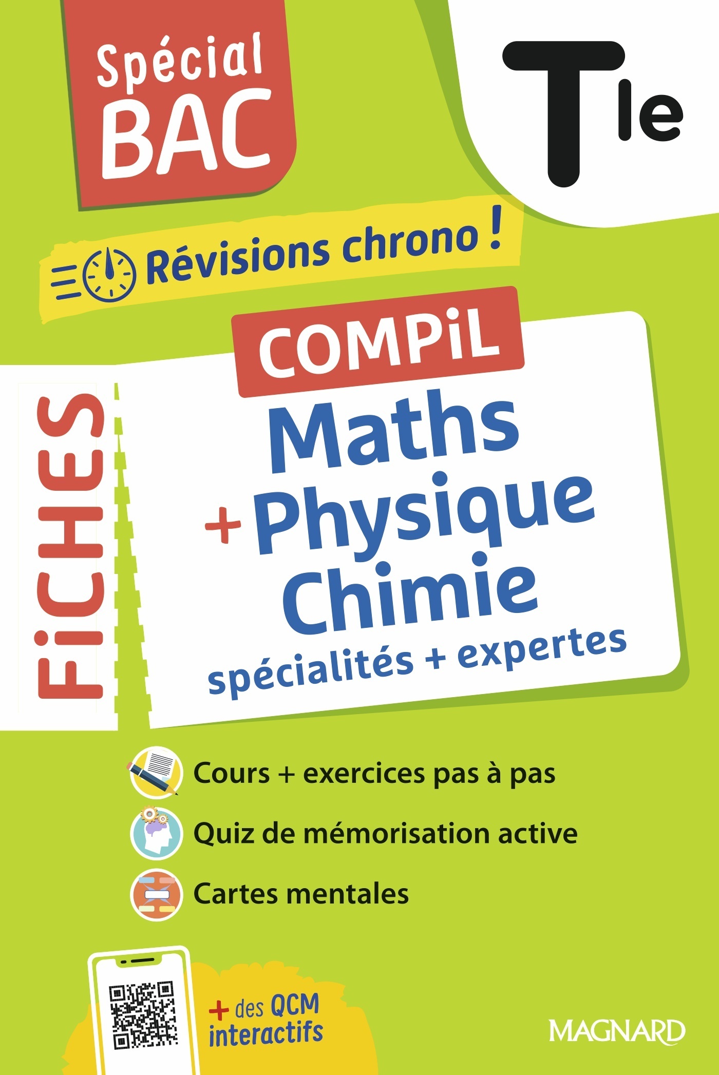 SPECIAL BAC 2026 - COMPIL DE FICHES MATHS - PHYSIQUE-CHIMIE TLE - TOUT LE PROGRAMME DES 2 SPECIALITE