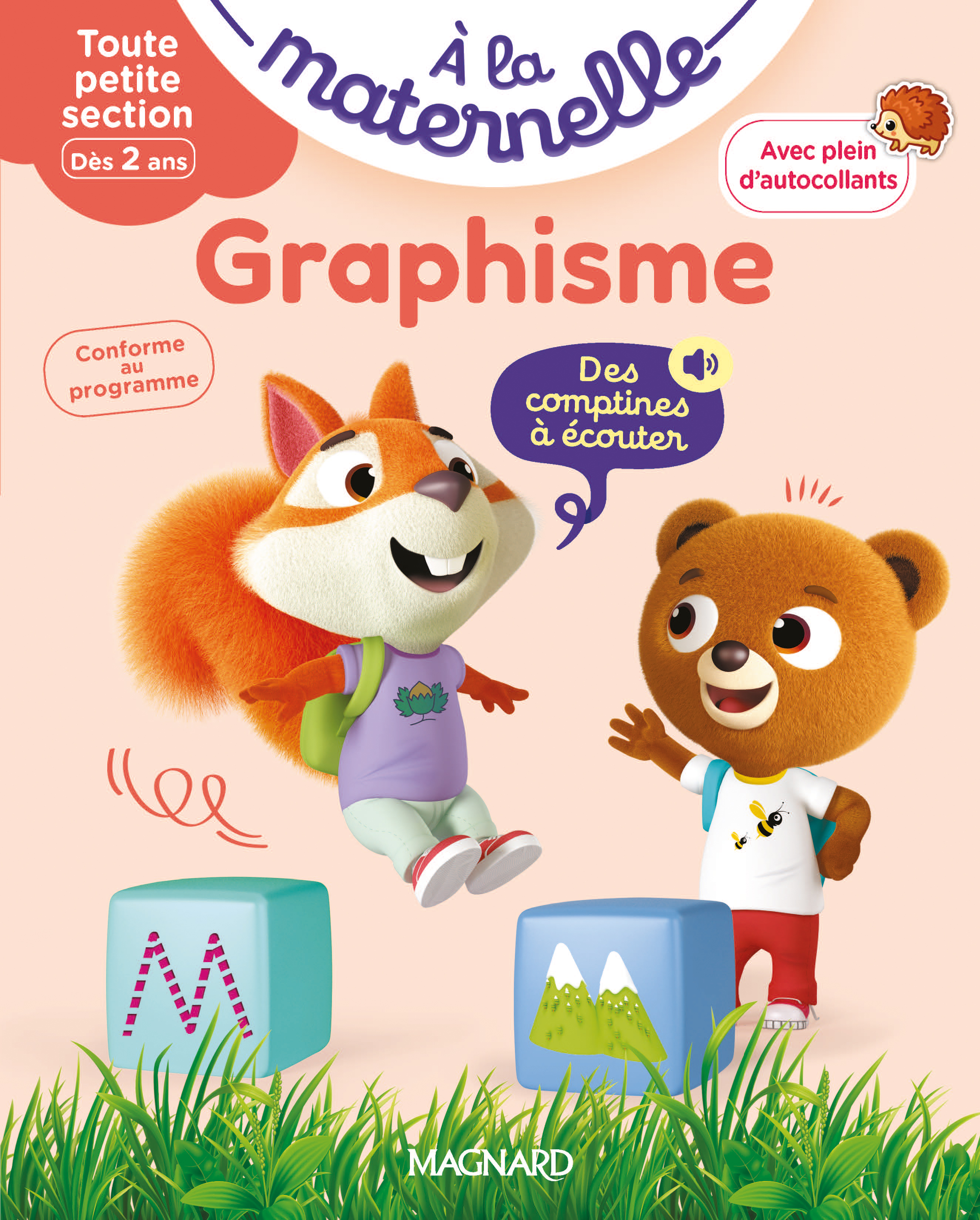 GRAPHISME TOUTE PETITE SECTION 2-3 ANS - A LA MATERNELLE - LES PREMIERS APPRENTISSAGES DE LA MATERNE