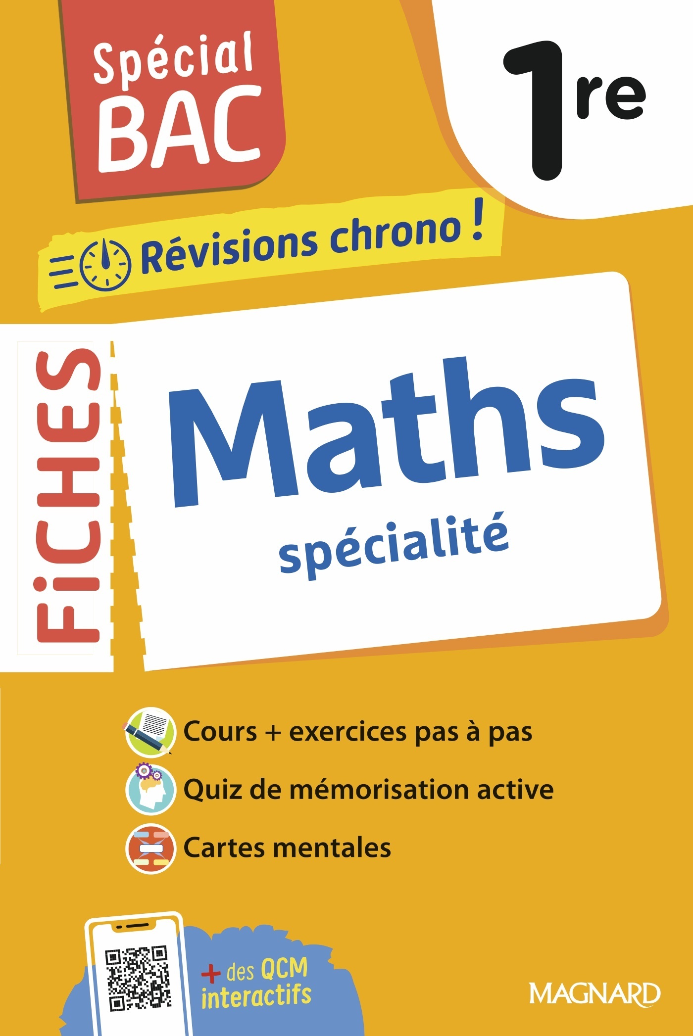 SPECIAL BAC 2026 - FICHES MATHS 1RE - TOUT LE PROGRAMME EN 53 FICHES, MEMOS, SCHEMAS-BILANS, EXERCIC