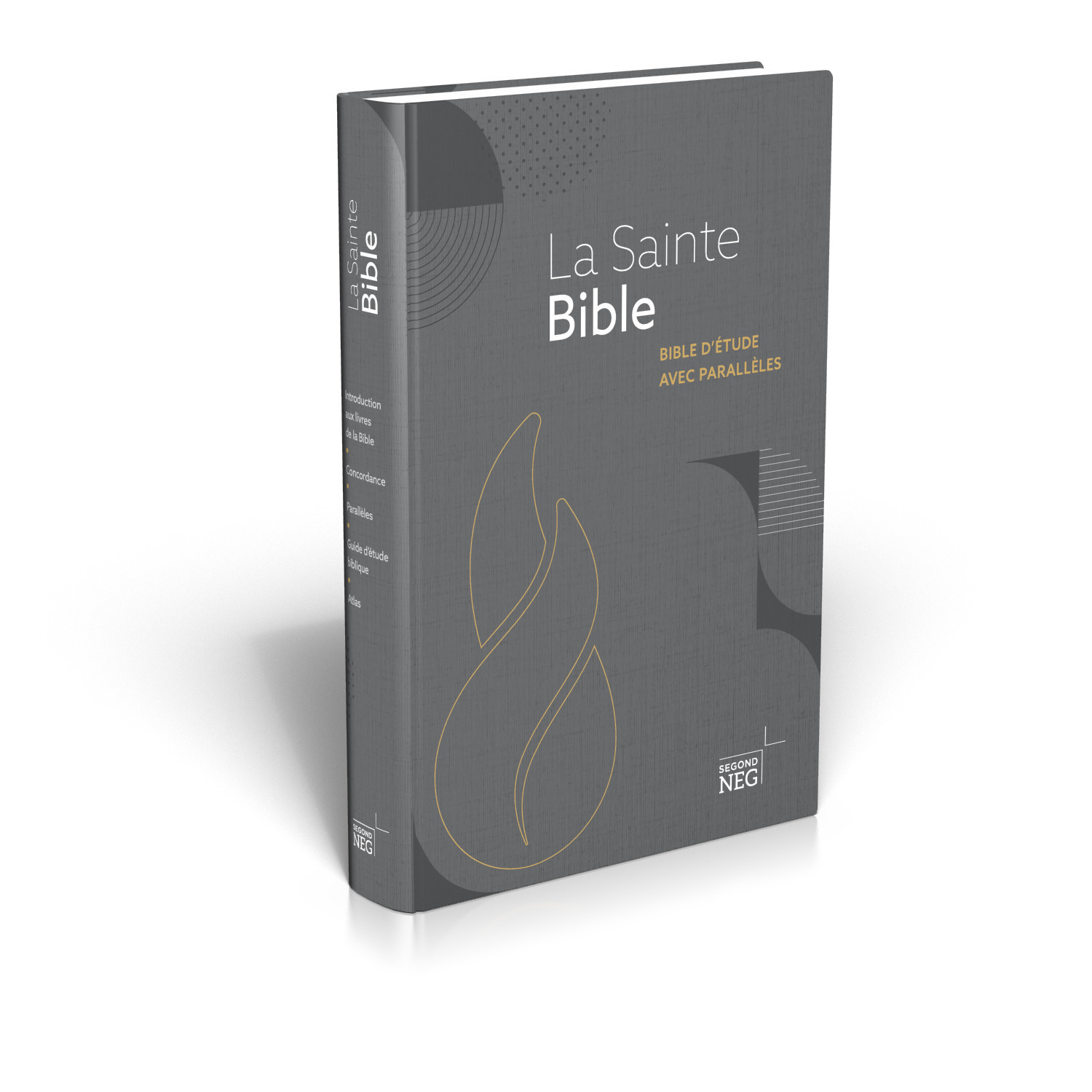BIBLE NEG ETUDE RIGIDE COUV. ILLUSTREE