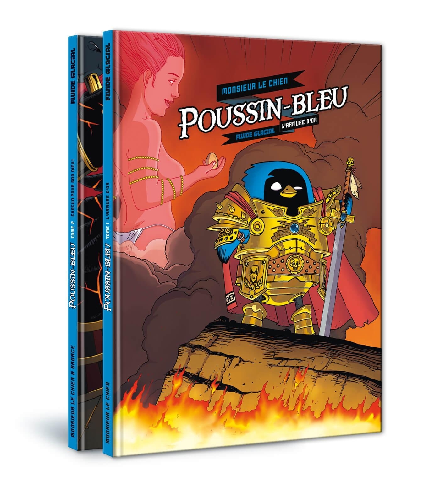 POUSSIN-BLEU - POUSSIN BLEU - PACK TOMES 01 ET 02
