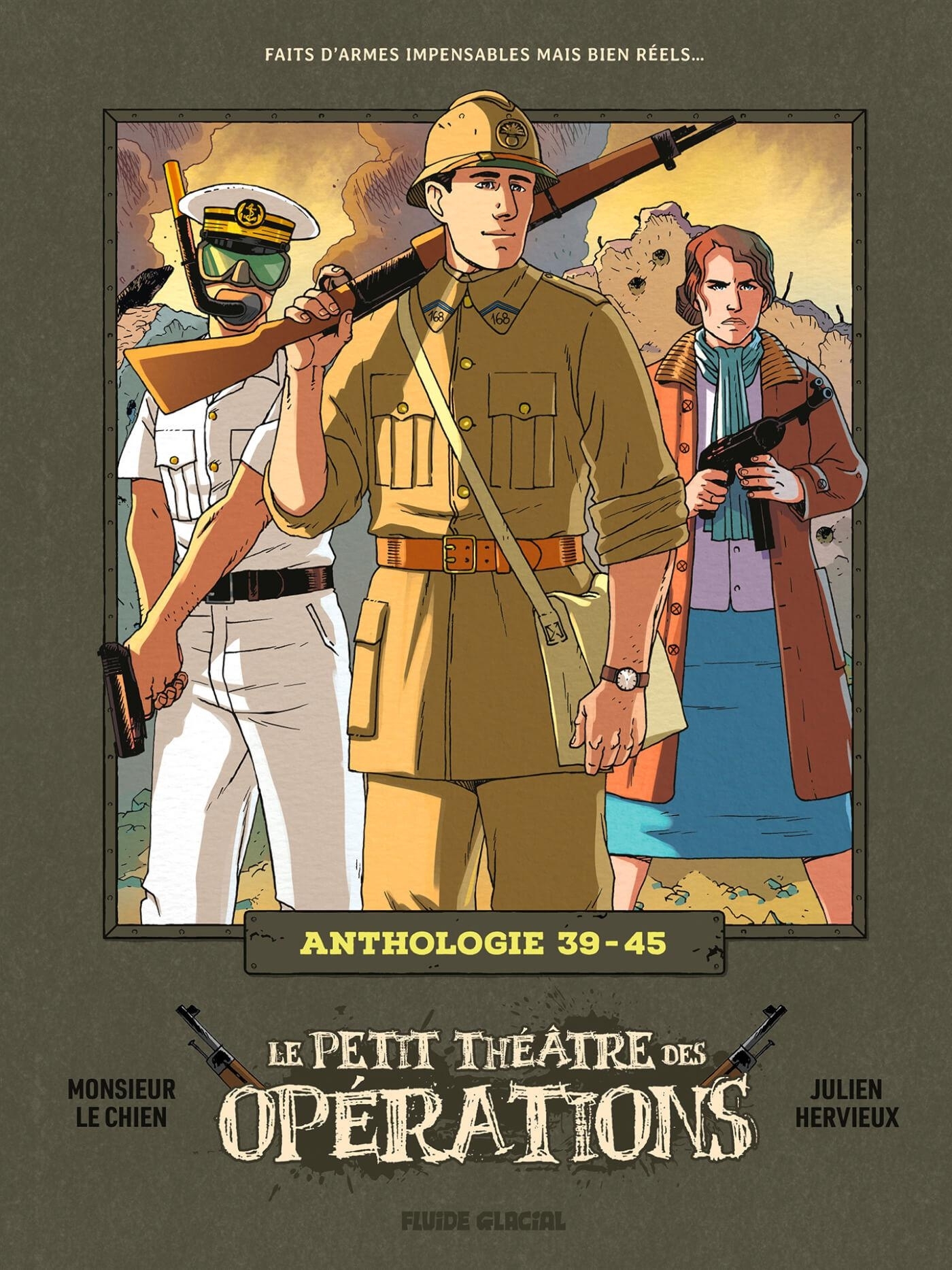 PETIT THEATRE DES OPERATIONS - ANTHOLOGIE 39-45 - 2E GUERRE MONDIALE