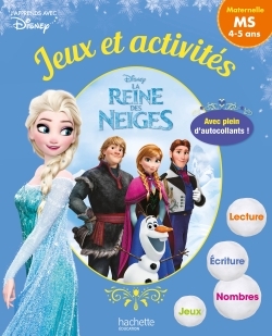 REINE DES NEIGES JEUX ET ACTIVITES 4-5 ANS