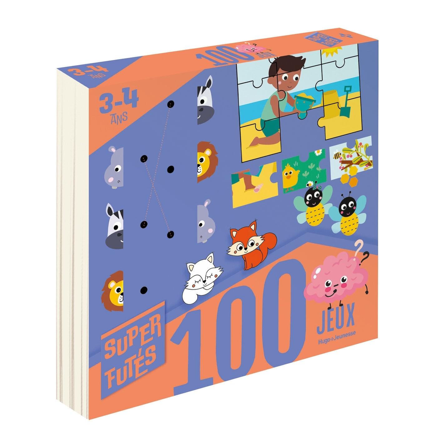 100 JEUX POUR SUPER FUTES 3-4 ANS - PETITE SECTION
