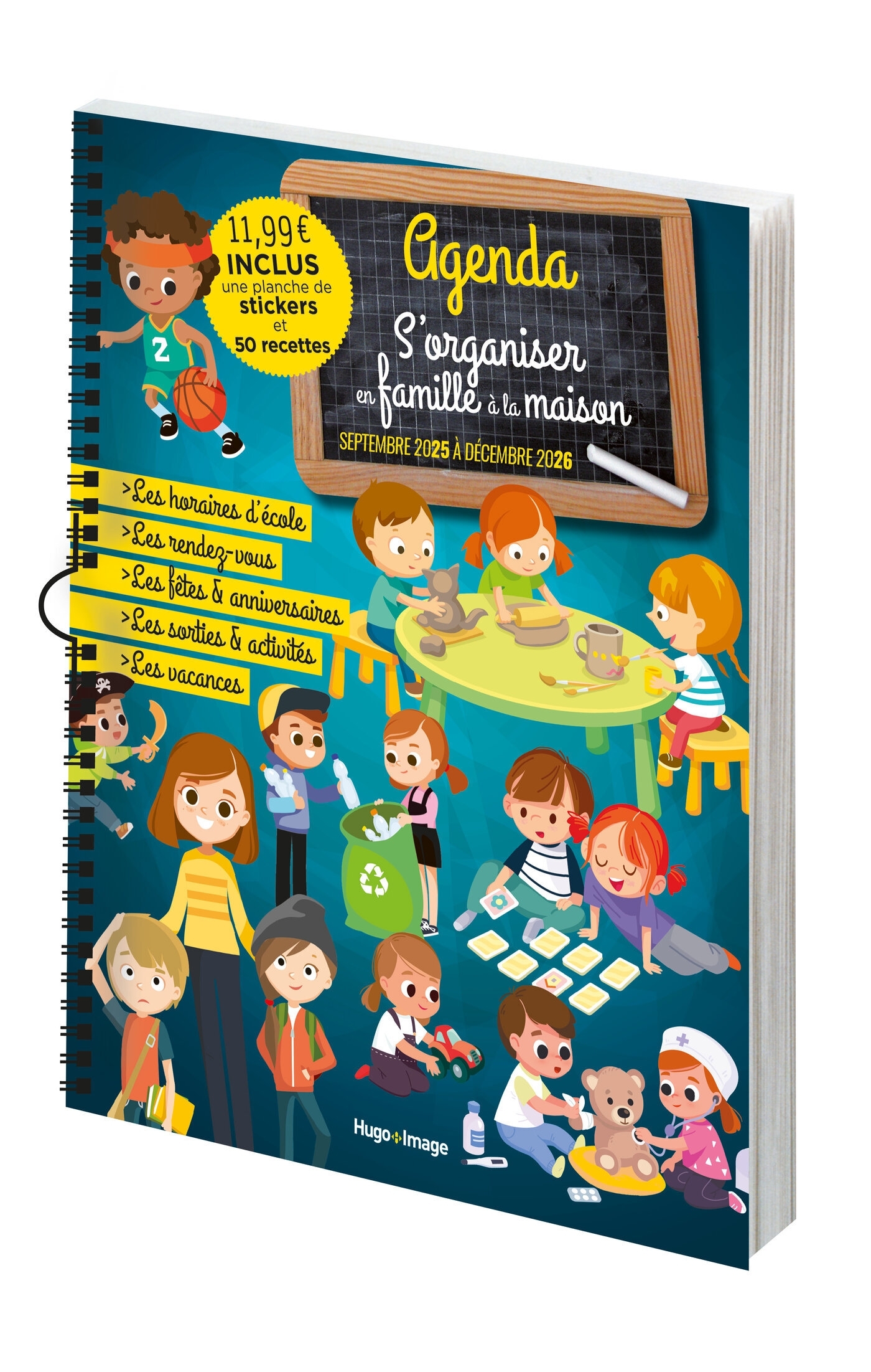 AGENDA S´ORGANISER EN FAMILLE 2025-2026