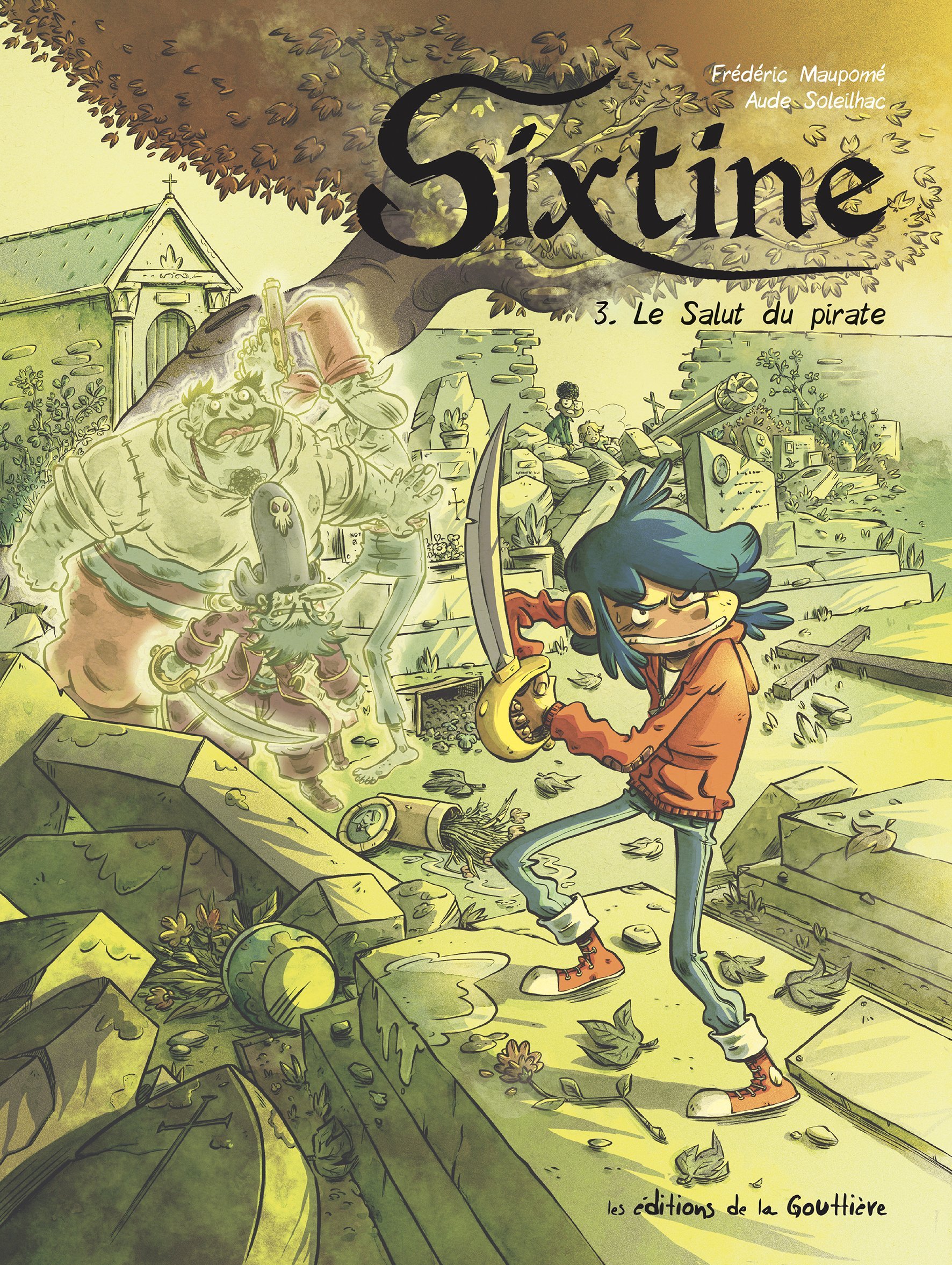 SIXTINE T3 - LE SALUT DU PIRATE