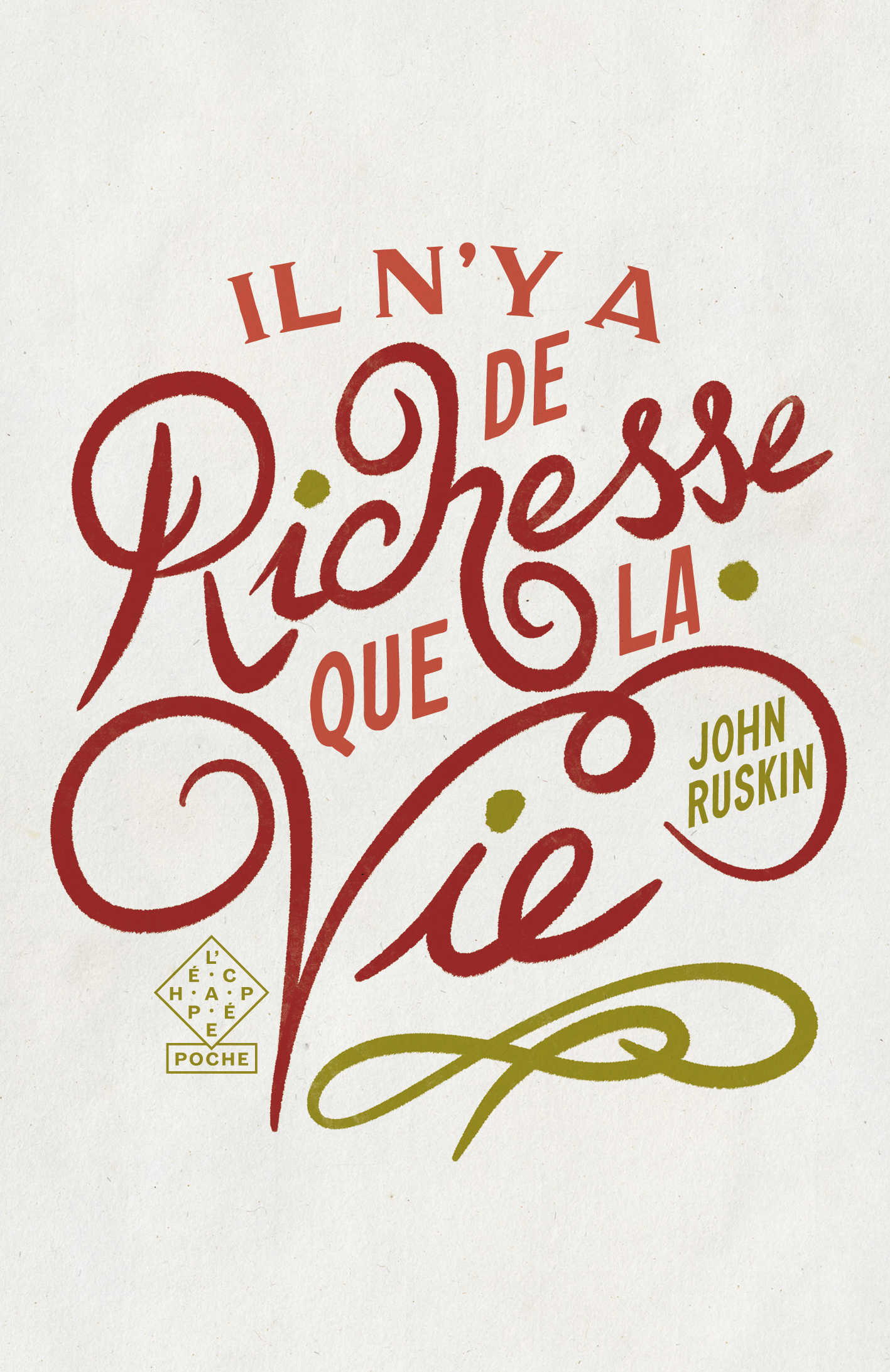 IL N Y A DE RICHESSE QUE LA VIE