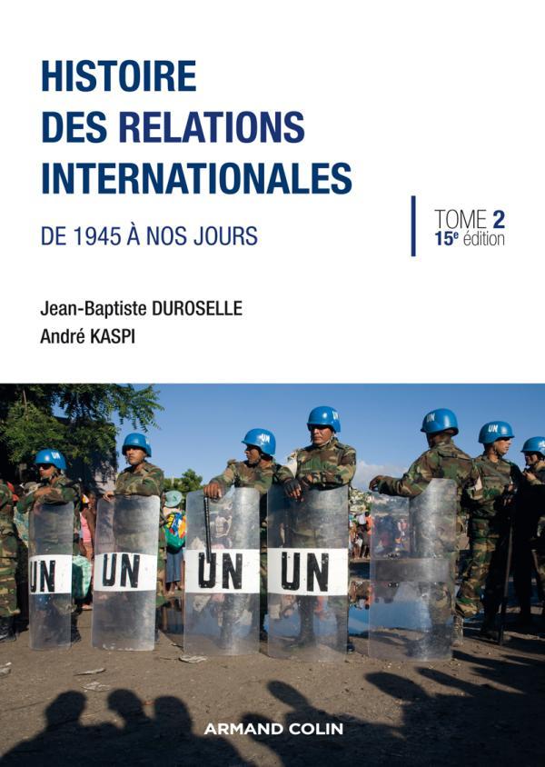 HISTOIRE DES RELATIONS INTERNATIONALES