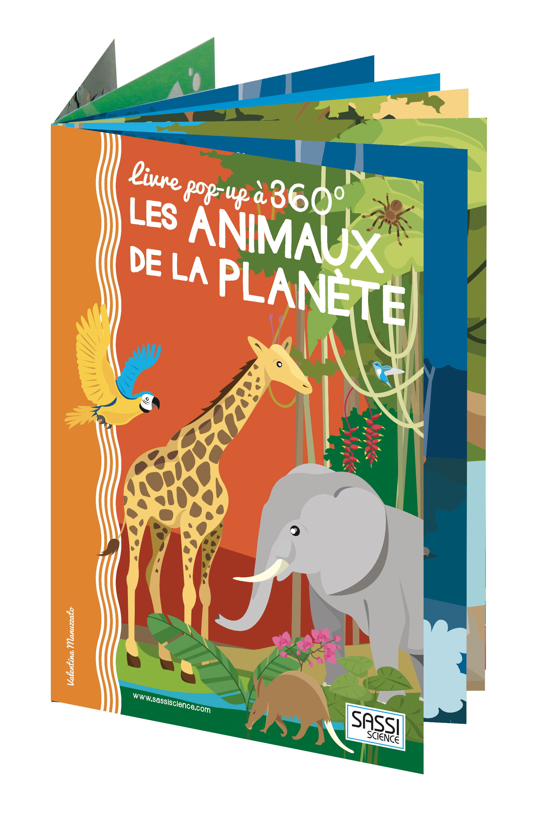 ANINAUX DE LA PLANETE - LIVRE POP UP 360°