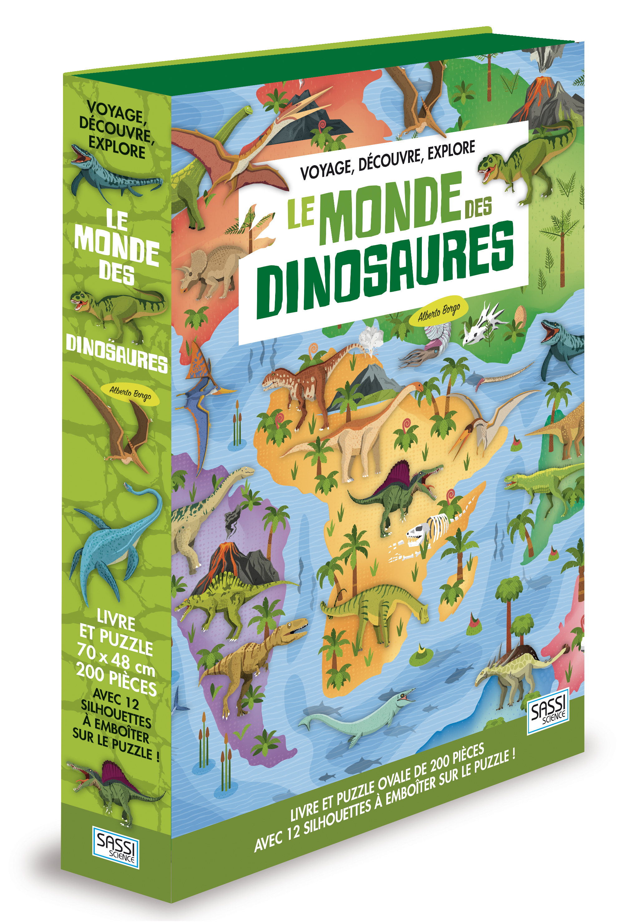 VOYAGE DECOUVRE EXPLORE LE MONDE DES DINOSAURES