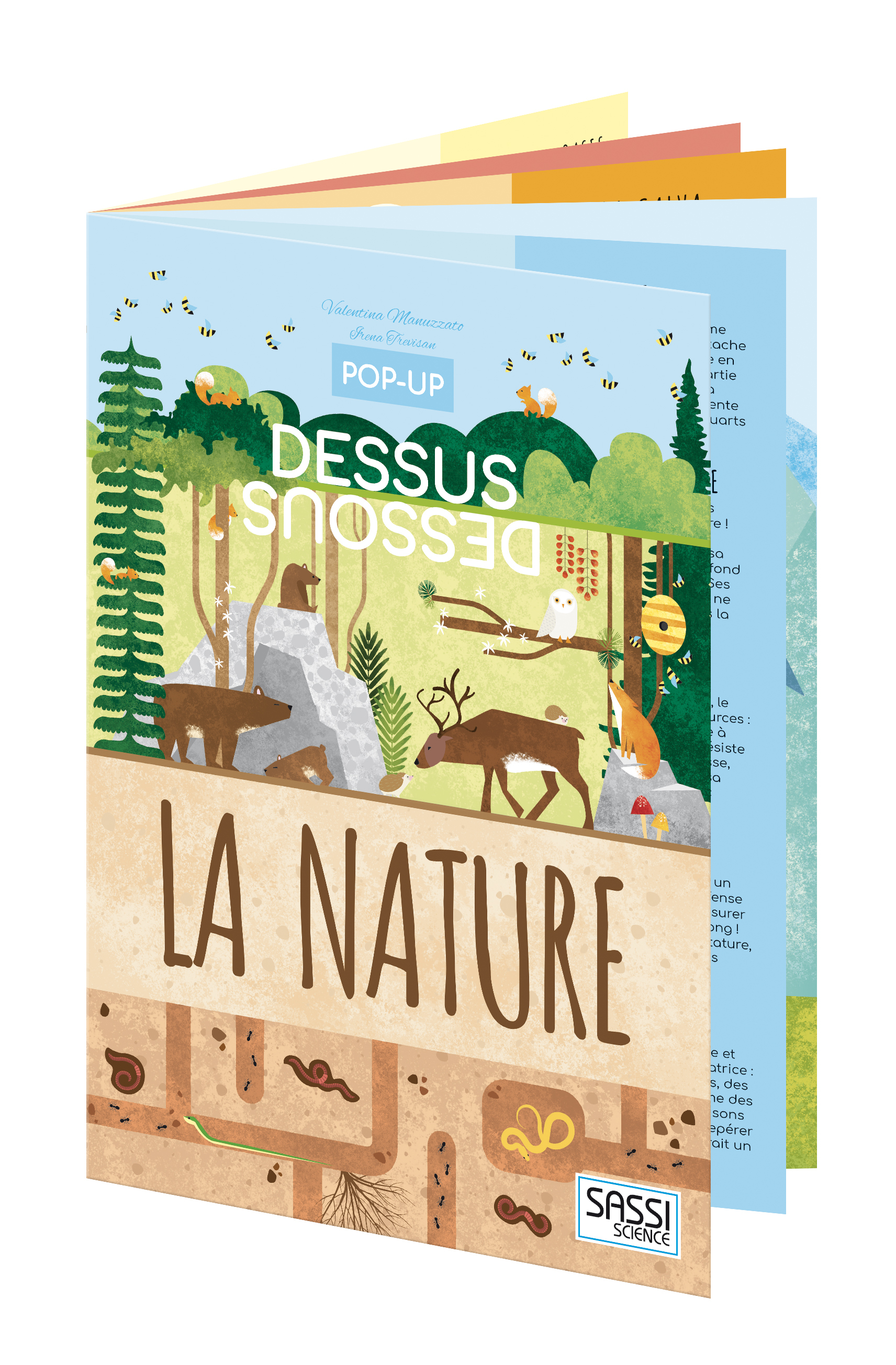 POP-UP DESSUS-DESSOUS - LA NATURE