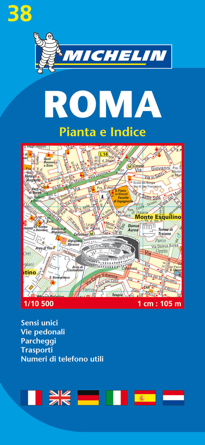 PIANTA ROMA E INDICE