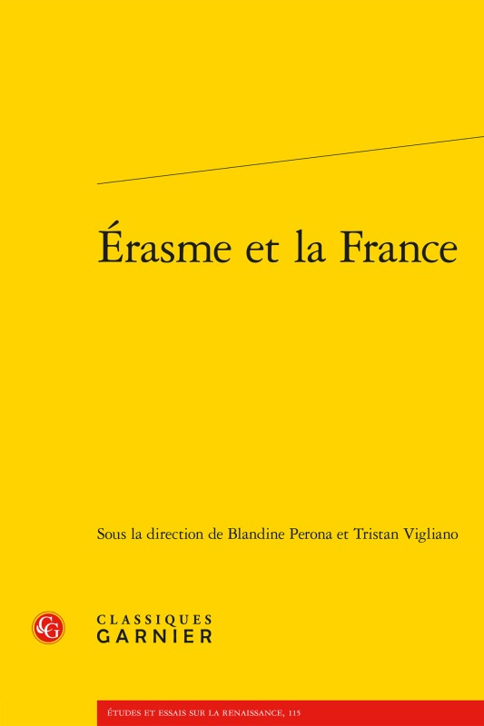 ERASME ET LA FRANCE