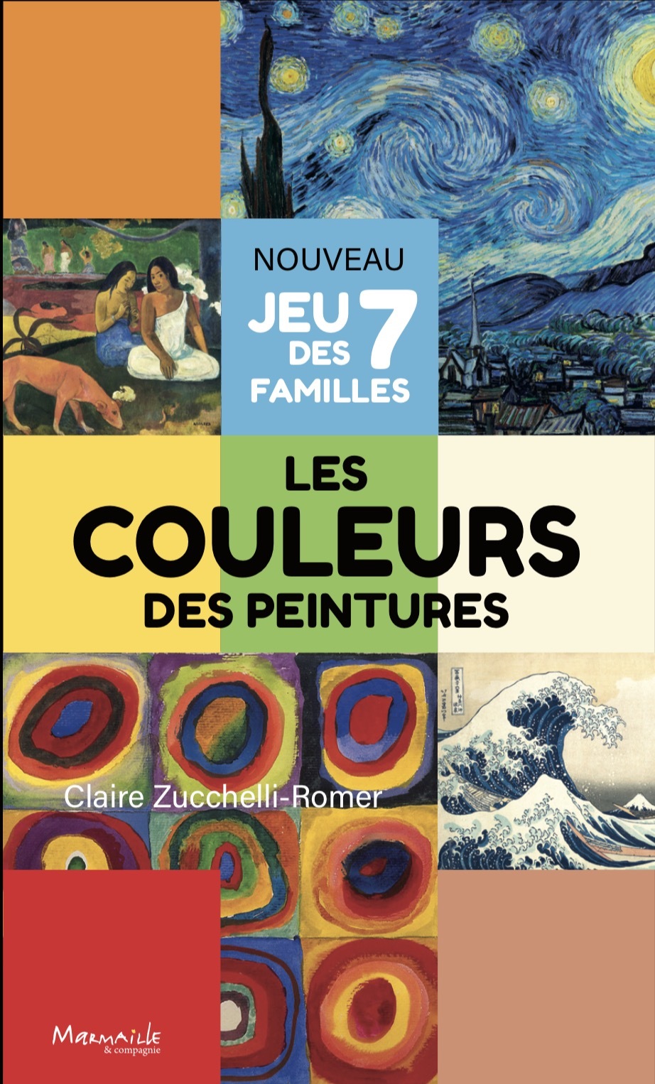 JEU DES 7 FAMILLES LES COULEURS DES PEINTURES