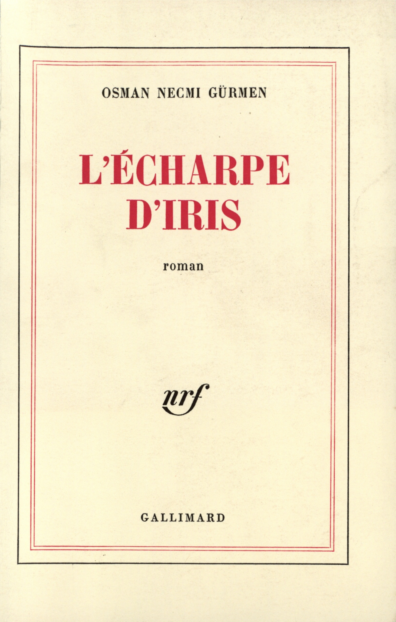 ECHARPE D'IRIS