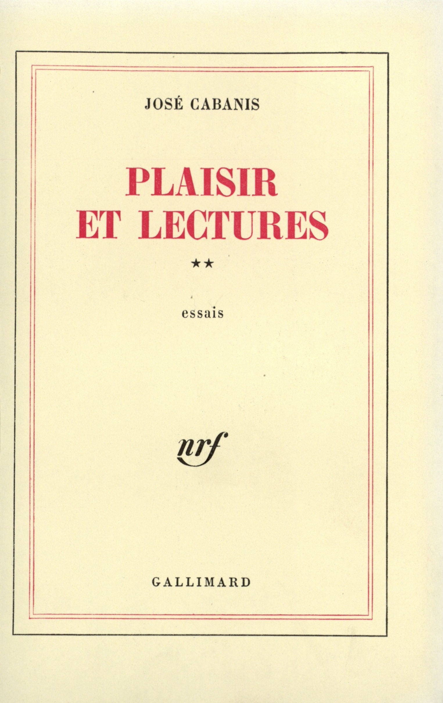 PLAISIR ET LECTURES T2