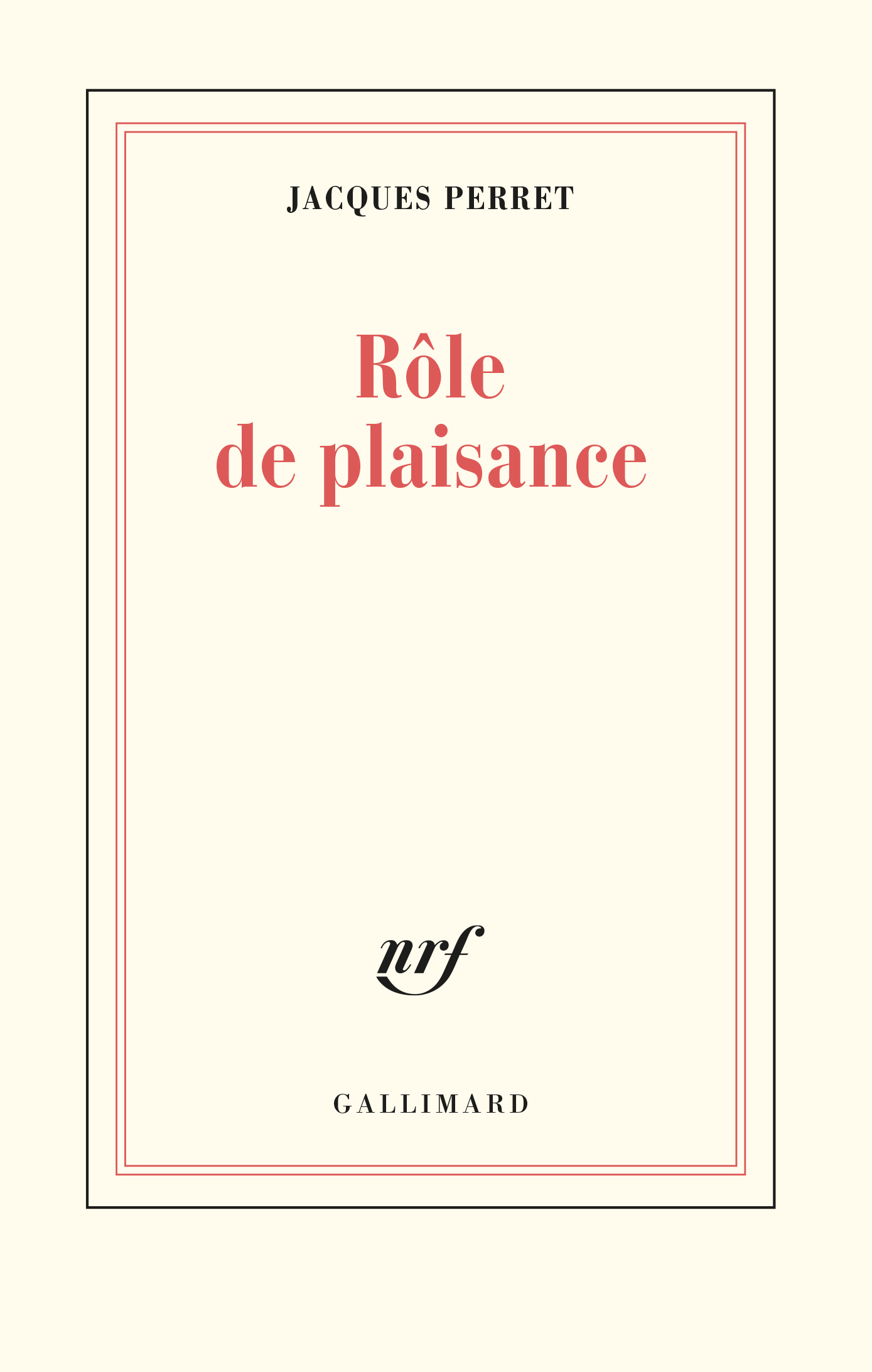 ROLE DE PLAISANCE