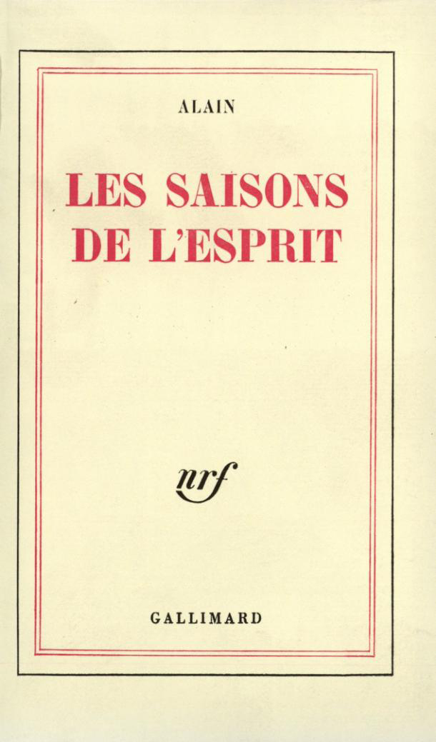SAISONS DE L'ESPRIT