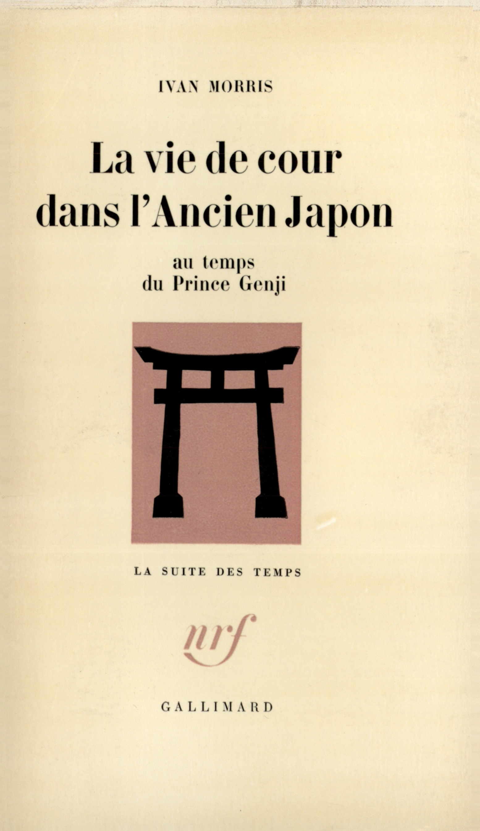 VIE DE COUR DANS L'ANCIEN JAPON AU TEMPS DU PRINCE GENJI