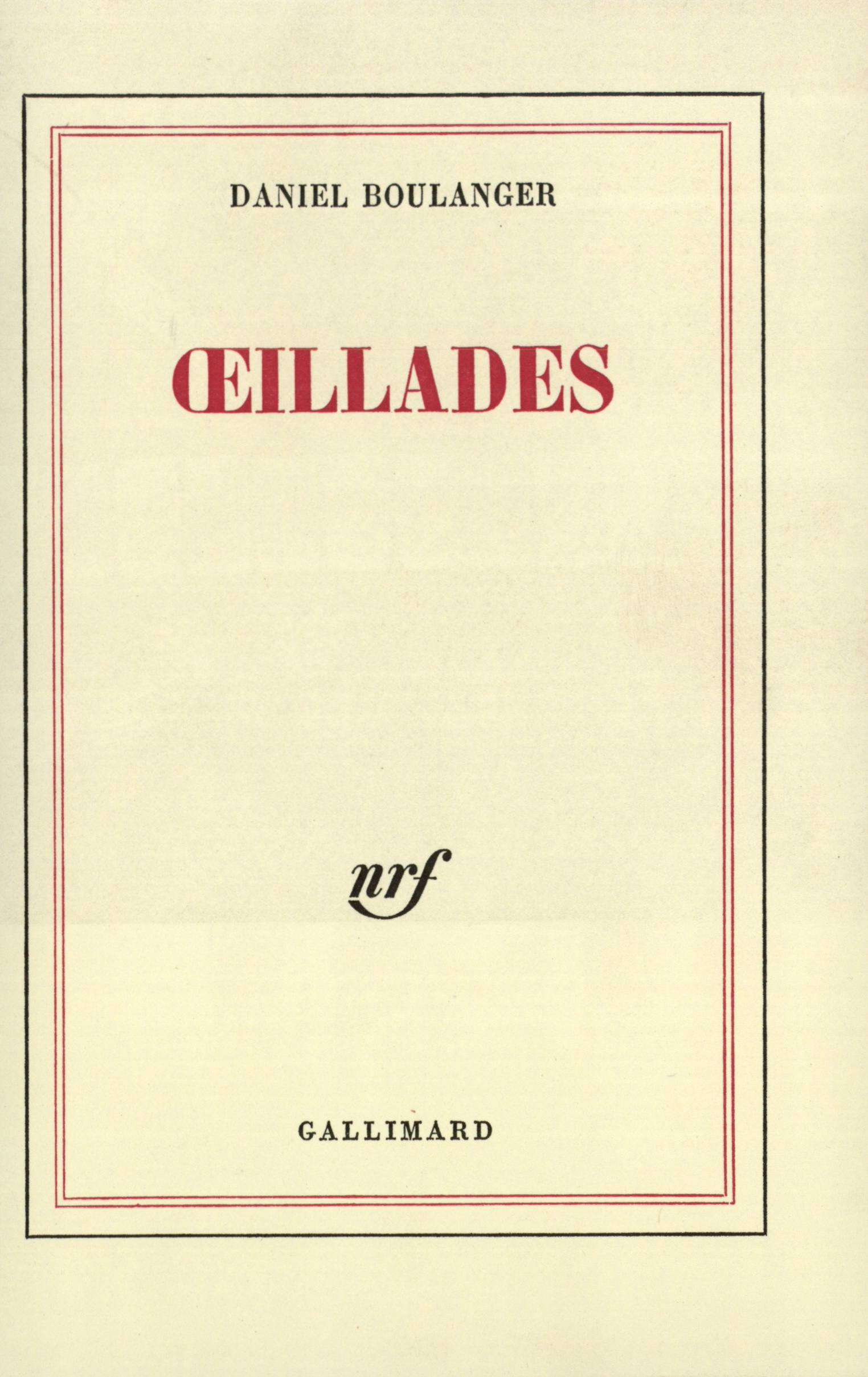 OEILLADES