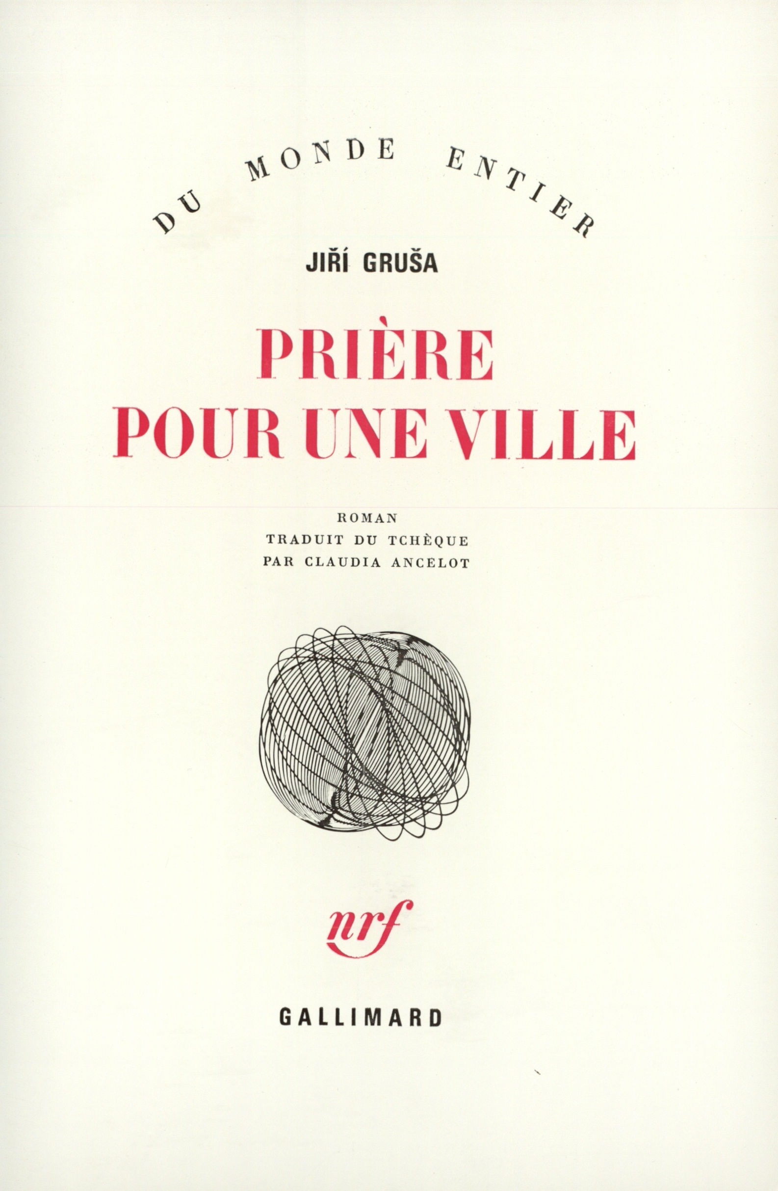 PRIERE POUR UNE VILLE