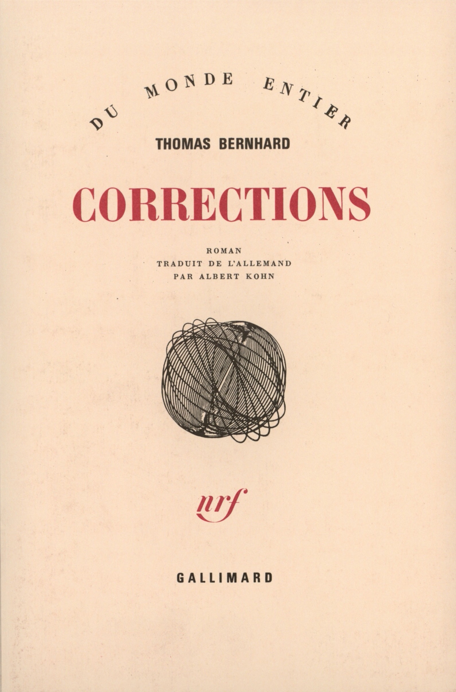 CORRECTIONS