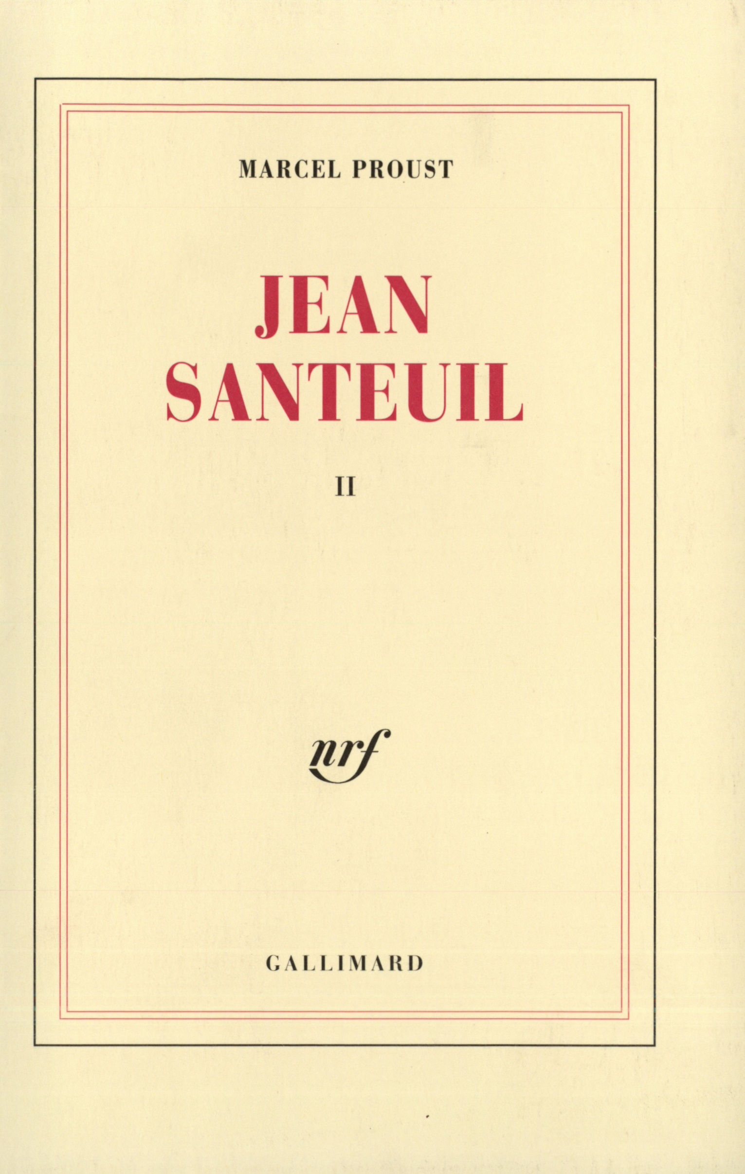 JEAN SANTEUIL (3 VOL.)