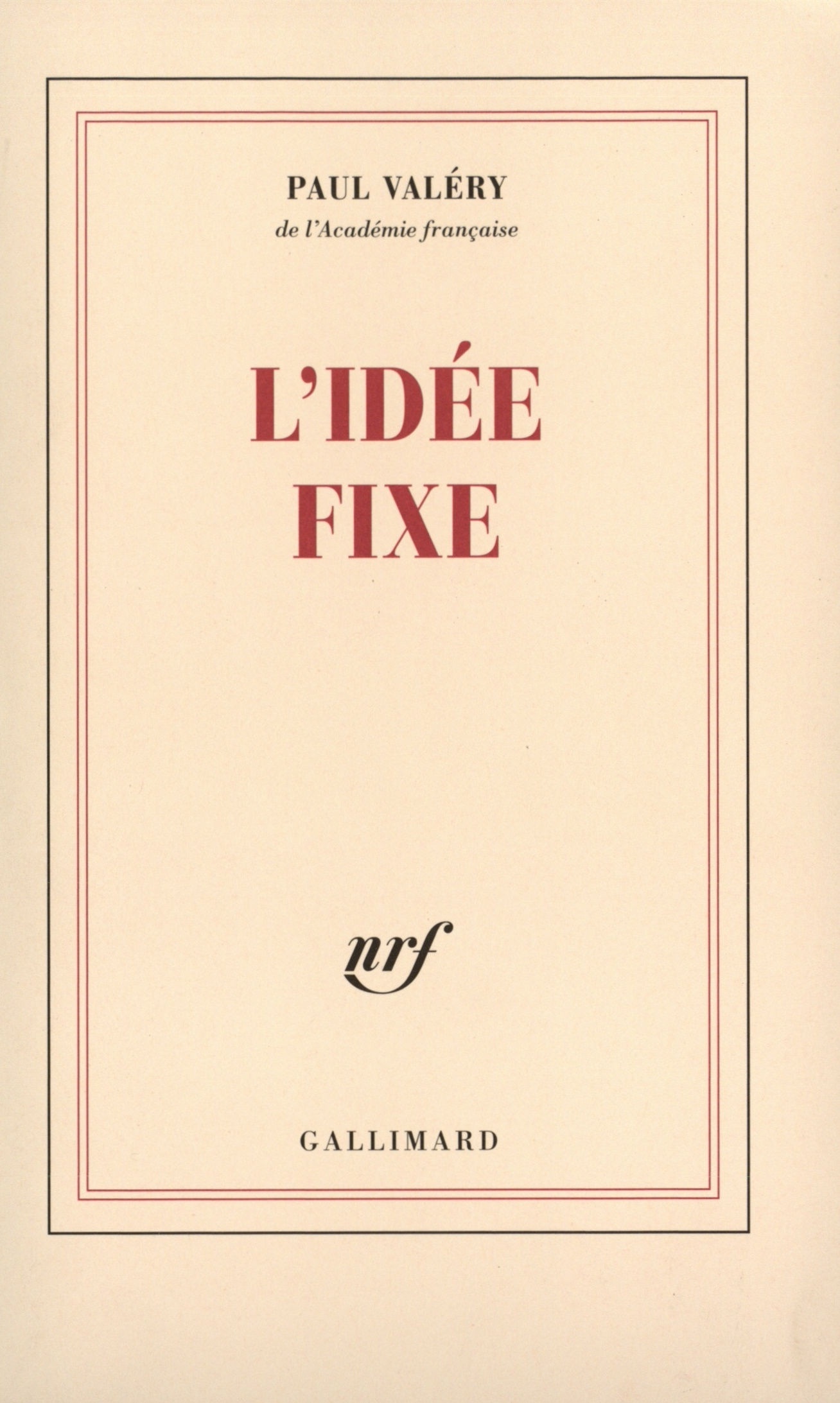 IDEE FIXE OU DEUX HOMMES A LA MER