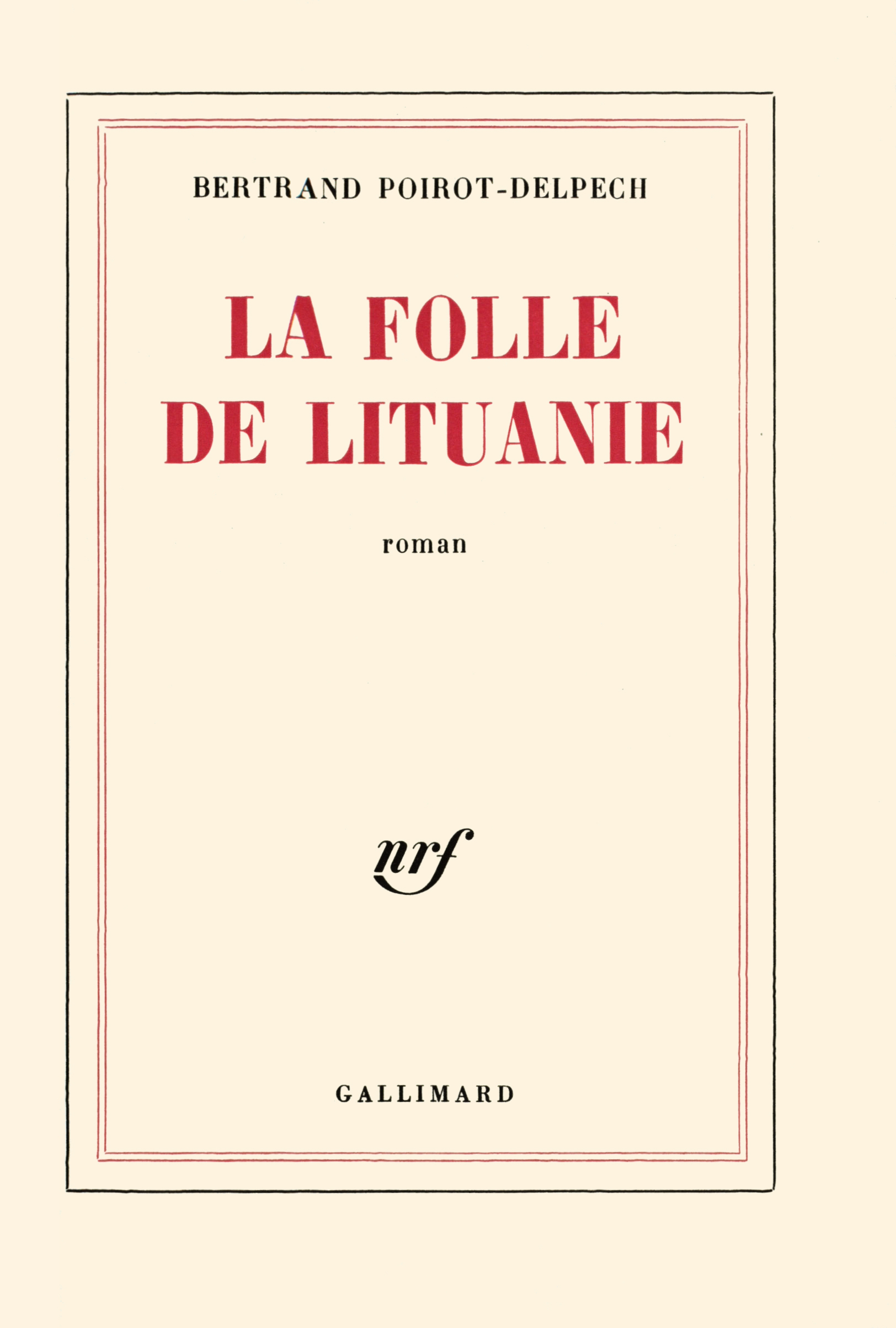 FOLLE DE LITUANIE